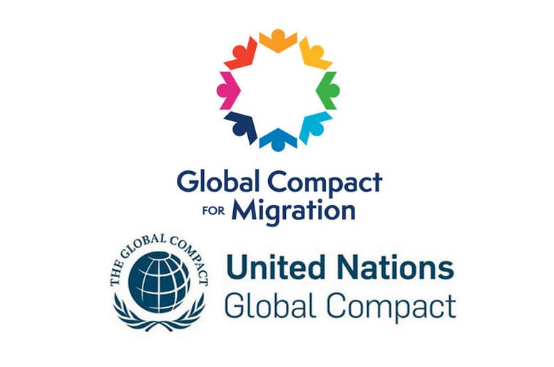 Nota Lietuvos valdžiai dėl JTO Visuotinių susitarimų dėl migracijos ir dėl pabėgėlių