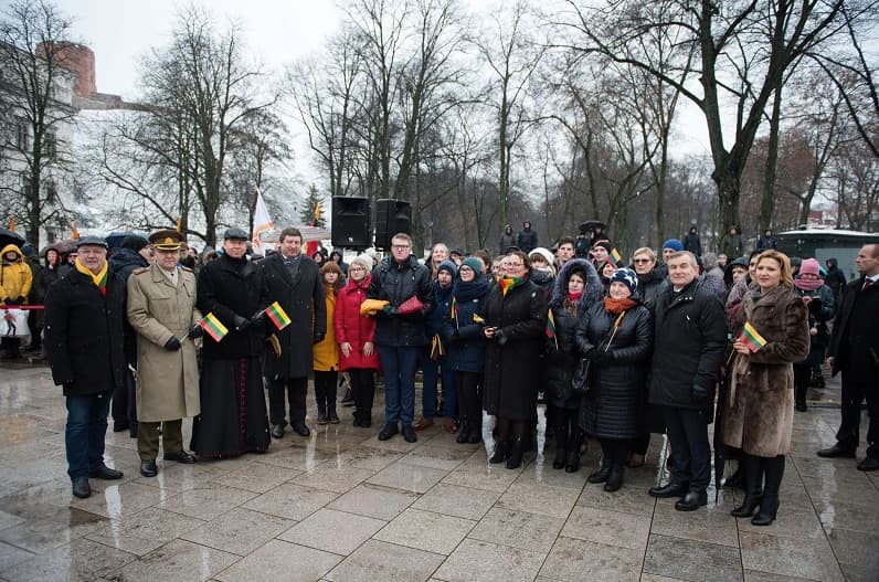 Ceremonijos akimirka. Nuotr. kam.lt