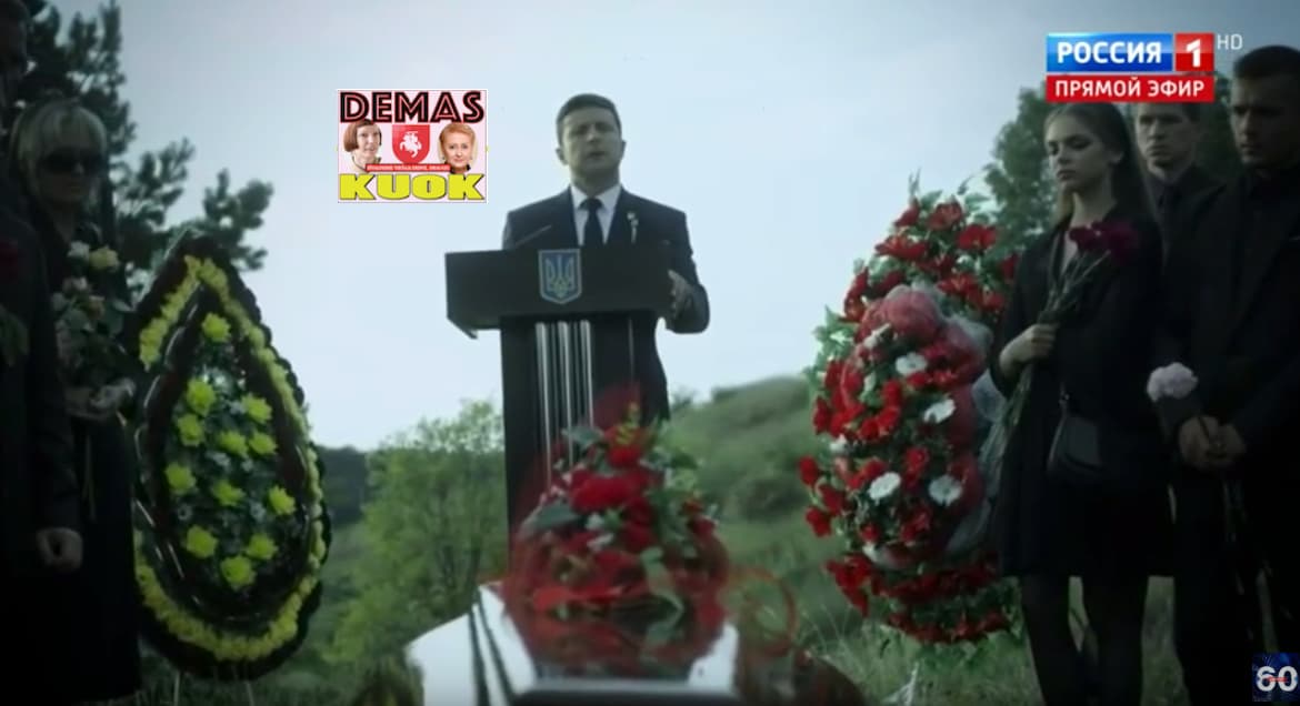 DEMASKUOTAS Kremliaus skleidžiamas melas, esą palaidotas Lietuvos draugas Petro Porošenka