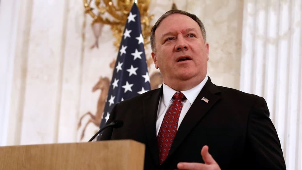 JAV valstybės sekretorius, buvęs CŽV vadovas Maiklas Pompeo