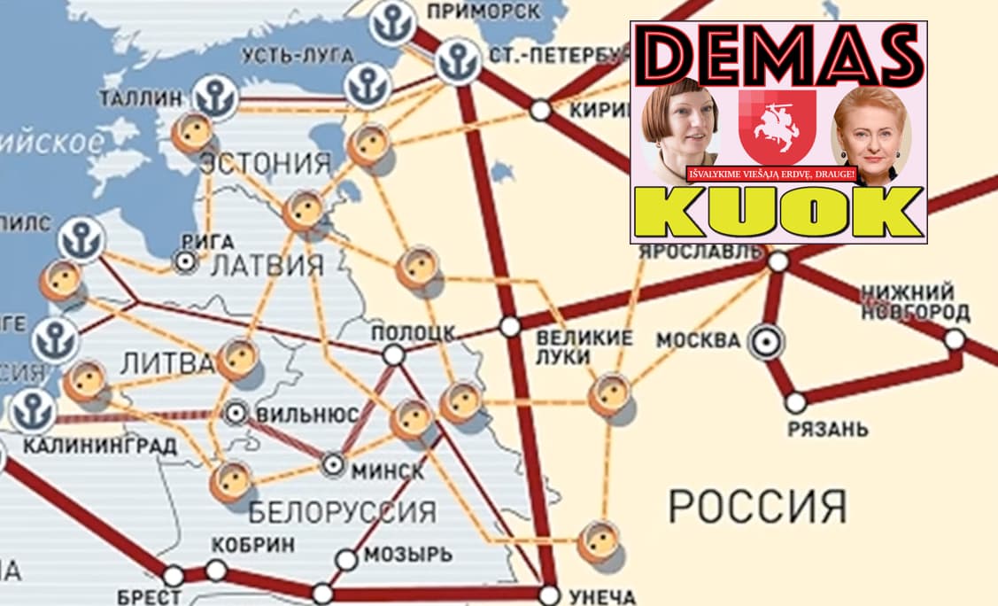 DEMASKUOTA Kremliaus propaganda dėl Kaliningrado srities energetinės nepriklausomybės