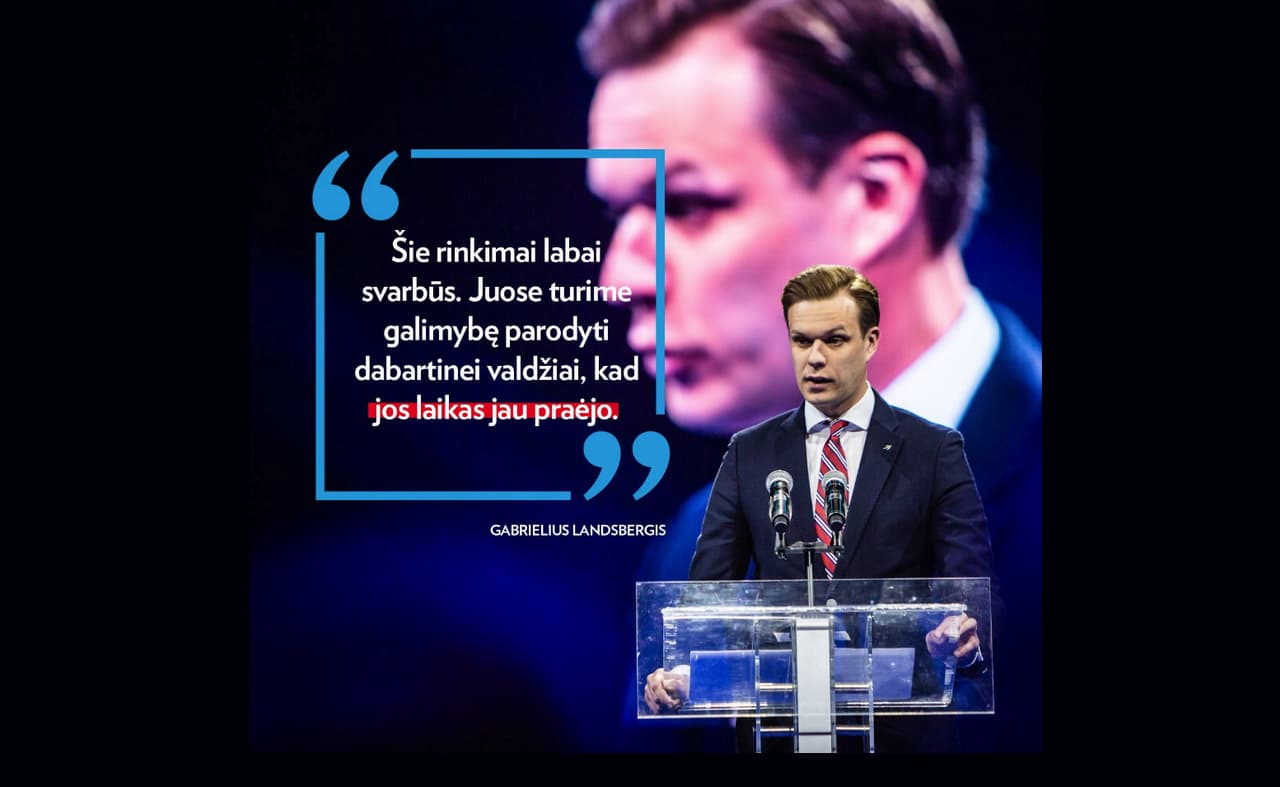 Po rinkimų vėl ateis Landsbergių partijos laikas