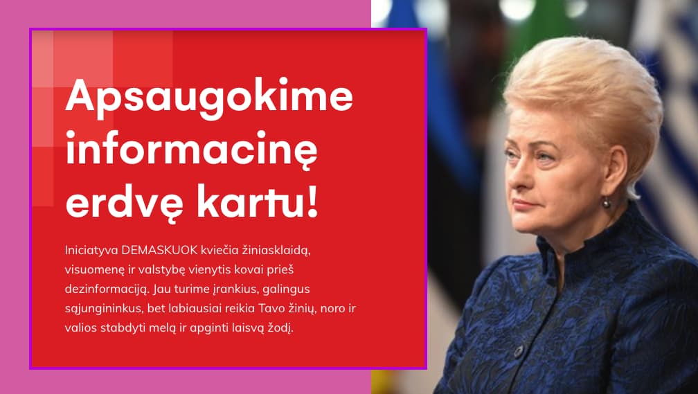 Lietuvos pastangomis kova su dezinformacija ir melu tapo nuolatinės ES darbotvarkės prioritetu