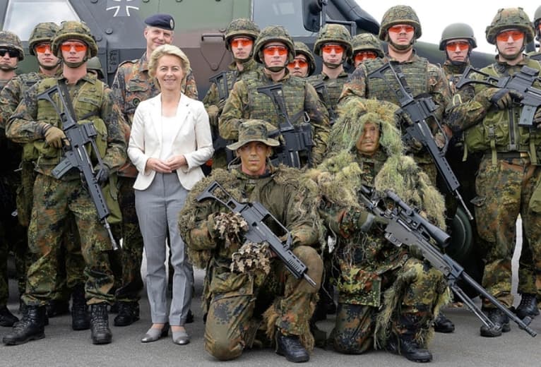 Vokietijos kariuomenė. Nuotr. newsnetz.ch