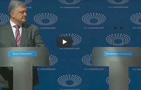 Petro Porošenkai vietoj dialogo, teko monologas