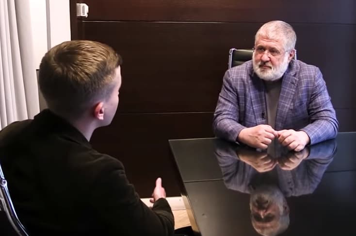 Igoris Kolomoiskis: aš noriu, kad Vladimiras Zelenskis taptų prezidentu