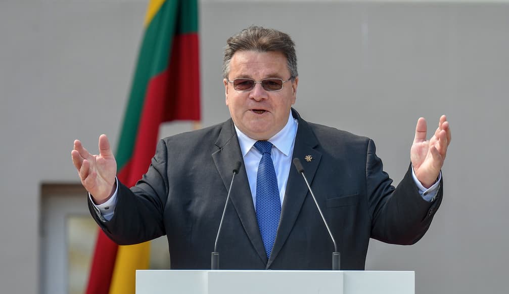 Lietuvos diplomatijos vadovas Linas Linkevičius. Nuotr. urm.lt