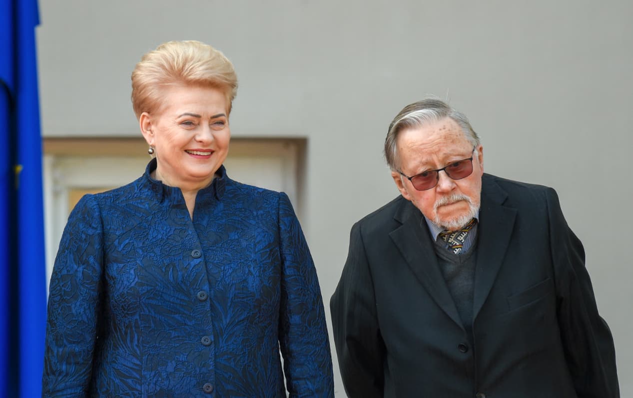 V. Landsbergis (dešinėje) ir Rusijos Federacijos valstybės paslaptis - Lietuvos dalia.