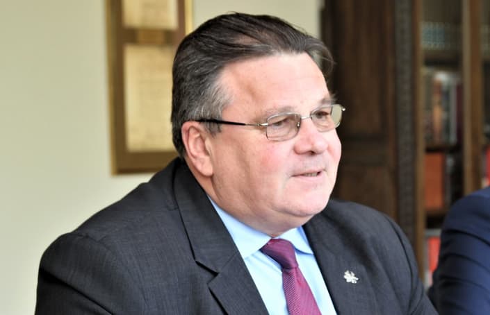 Lietuvos diplomatijos vadovas Linas Linkevičius. Nuotr. urm.lt