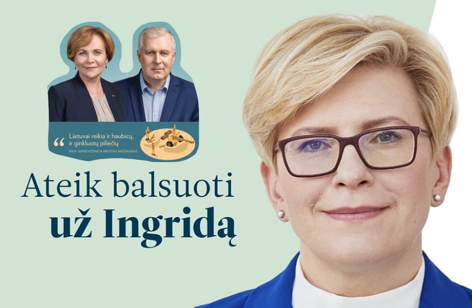 Pirmąjį Prezidento rinkimų turą laimėjo Žmonių partijos kandidatė-kandidatas