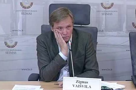 Generalinė prokuratūra iškėlė baudžiamąją bylą Zigmui Vaišvilai