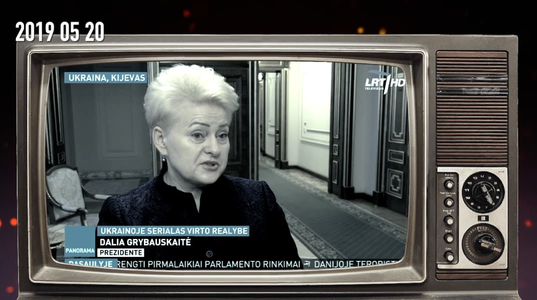 D. Grybauskaitė kartu su Vakarais stebės, kad V. Zelenskio kova su oligarchais nevirstų sąskaitų suvedinėjimu