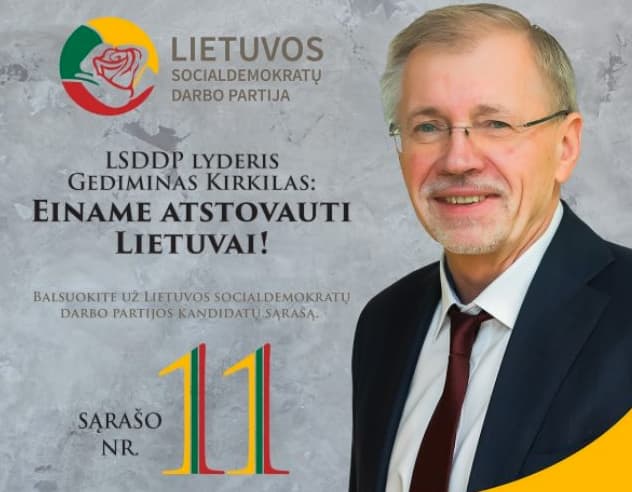 Lietuvos socialdemokratai suteikia šansą piliečiams: į Europos Parlamentą eina atstovauti Lietuvai