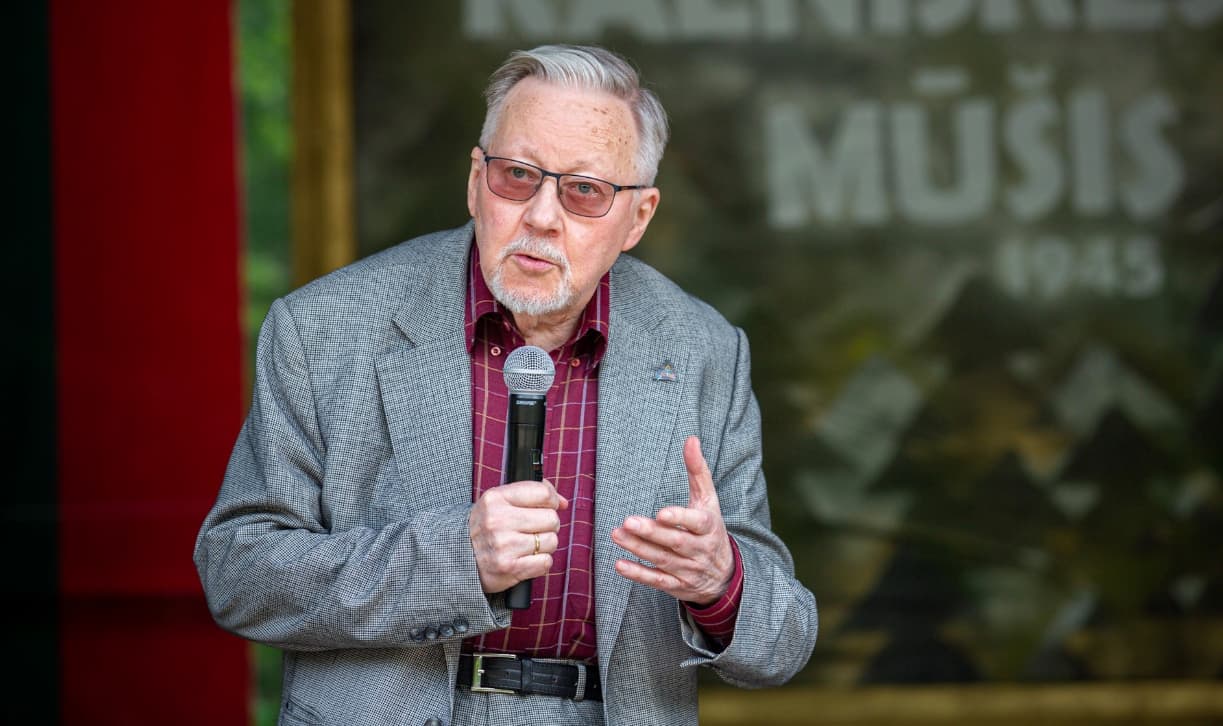 Patriarchas V. Landsbergis. Nuotr. facebook.com