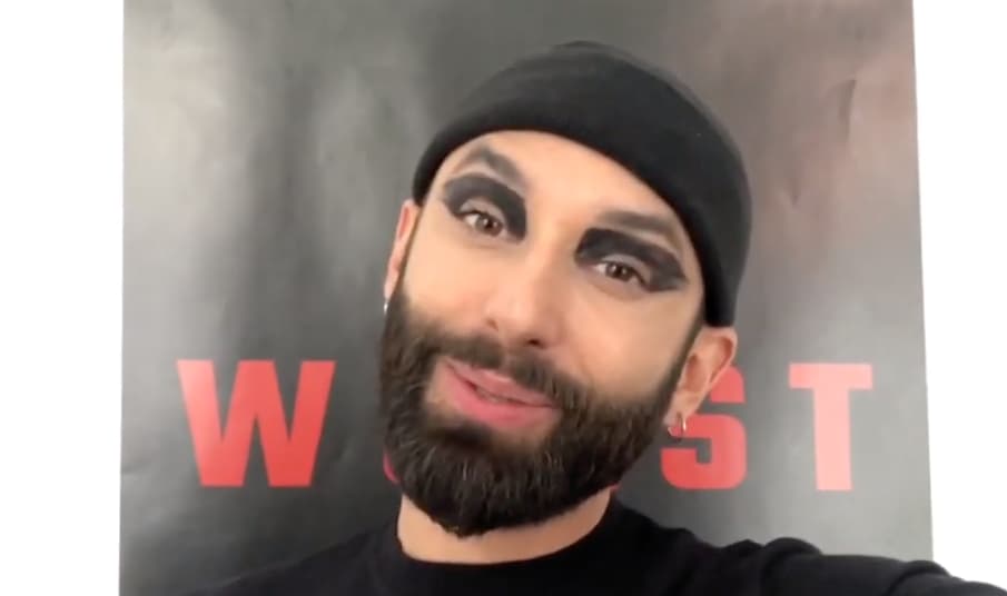 Dainininkė, „Europride“ ambasadorė Conchita Wurst sveikina „Baltic Pride“ dalyvius