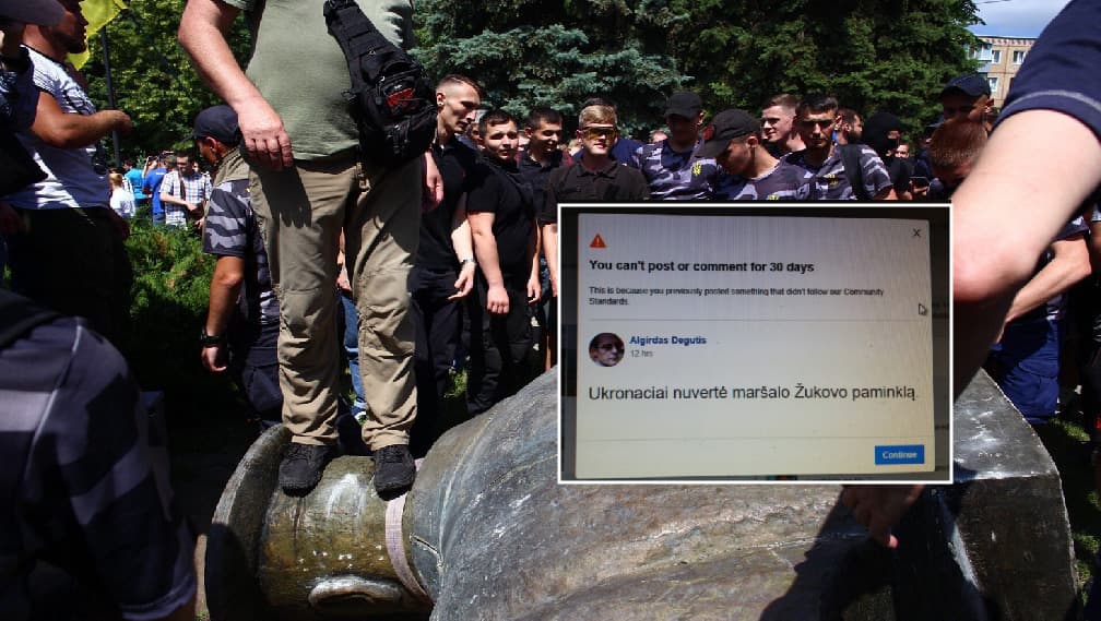Už reakciją į ukronacių veiksmus – sankcijos filosofui