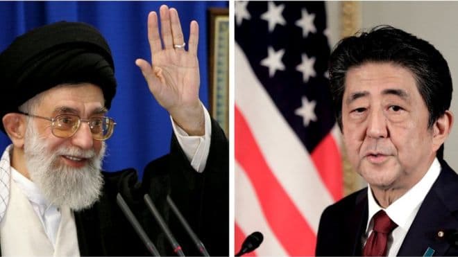Birželio 13 d. Japonijos premjeras Šindzo Abė pirmąsyk susitiks su Irano Islamo Revoliucijos vadovu Ajatola Chamenėjumi.