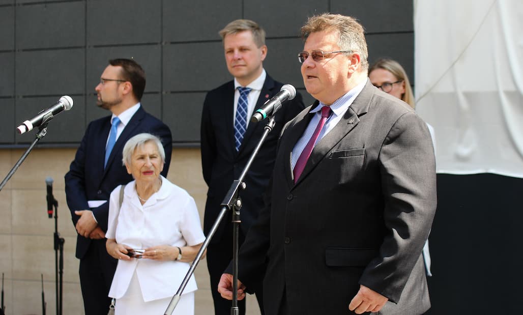 Lietuvos diplomatijos vadovas L. Linkevičius. Nuotr. urm.lt