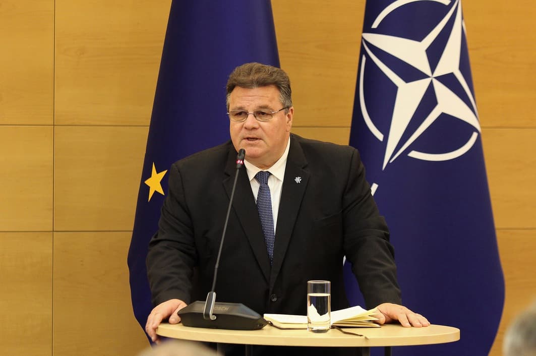 Lietuvos diplomatijos vadovas Linas Linkevičius. Nuotr. urm.lt
