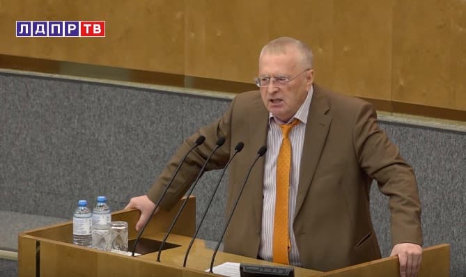 Vladimiras Žirinovskis ragina labai stipriai bausti Gruziją ekonominėmis priemonėmis