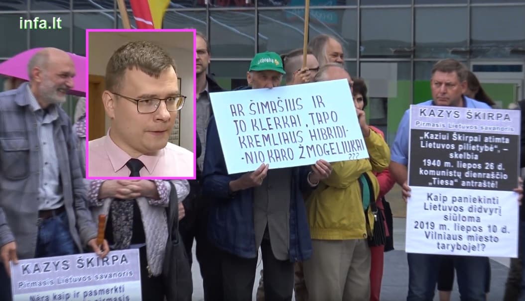 Jei bus pervadinta K. Škirpos vardo alėja, baiminamasi, kad gali tekti atšaukti ir Lietuvos vėliavos dieną