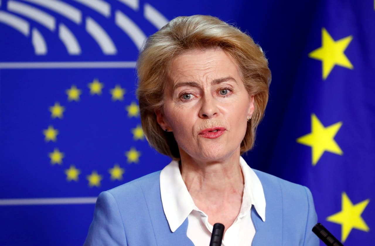 Europos Parlamentas išrinko U. von der Leyen EK pirmininke