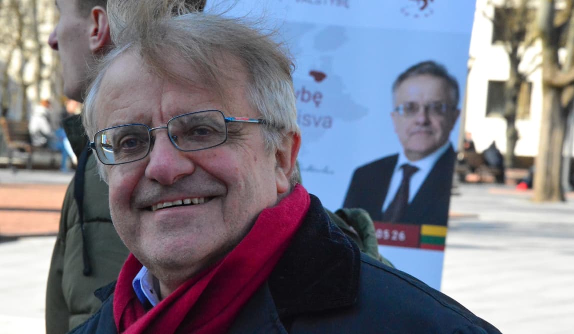 Jaunimo fašistinio judėjimo globotojas V. Radžvilas. Nuotr. facebook.com