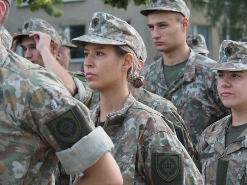 Lietuvoje abiturientų mažėja, o kariūnų daugėja. LKA nuotr.