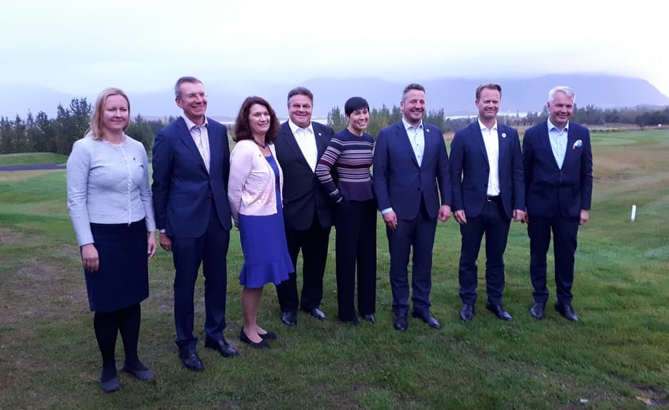 Aštuoneto susitikimo akimirka. Nuotr. urm.lt