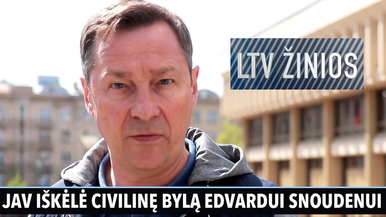 A. Zuokas ėmėsi lyderystės dėl E. Snoudeno ir kreipėsi į prezidentą G. Nausėdą