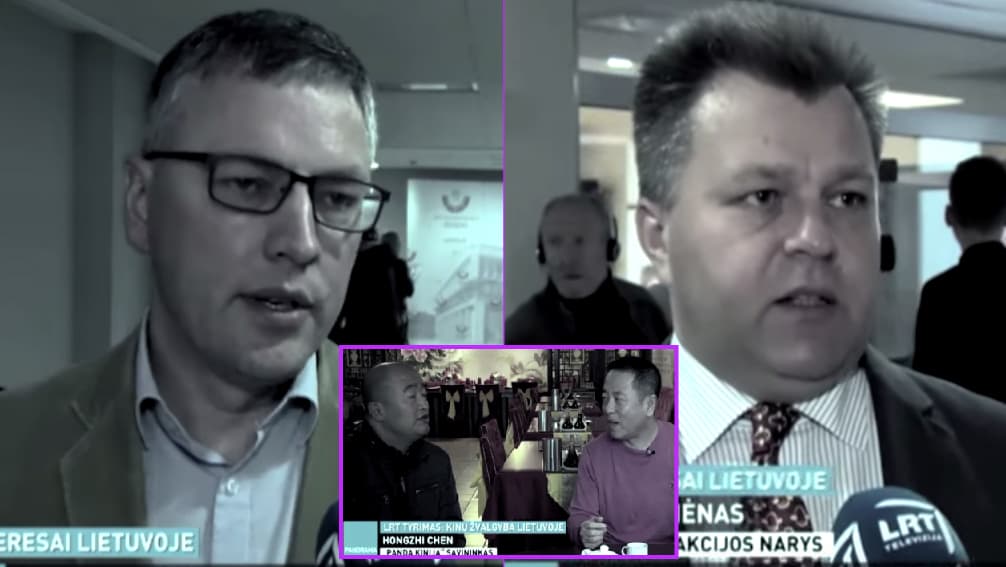 Demaskuota Kinijos veikla Lietuvoje, parodyta Lietuvos ir Kinijos santykių lūžio vieta Vilniaus centre