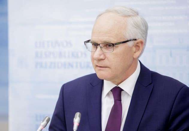 Švietimo, mokslo ir sporto ministras A. Monkevičius.