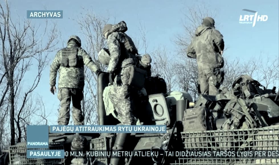 Po ilgos tylos valstybinio transliuotojo „Panorama“ net 30 sekundžių skyrė kariaujančiai Ukrainai