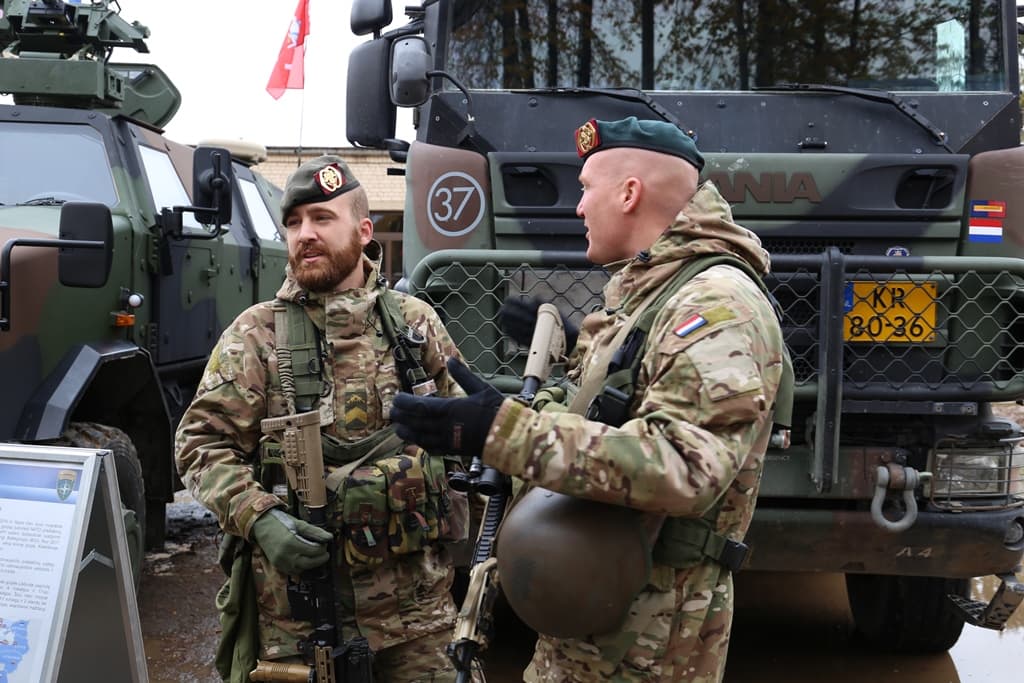 NATO integravimo vieneto Lietuvoje nuotr.