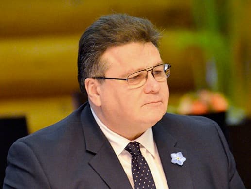 Lietuvos diplomatijos vadovas Linas Linkevičius.