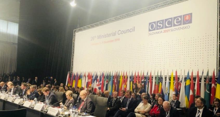 L. Linkevičius: Rusijos agresija prieš Ukrainą išlieka svarbiausiu saugumo iššūkiu ESBO regione