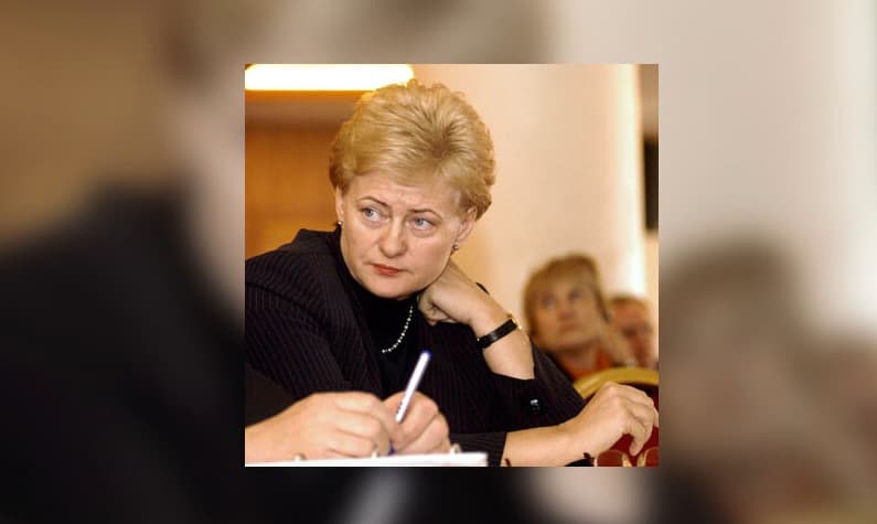 Z. Vaišvila atskleidė problemos ištakas: buvusi Finansų ministrė Dalia Grybauskaitė