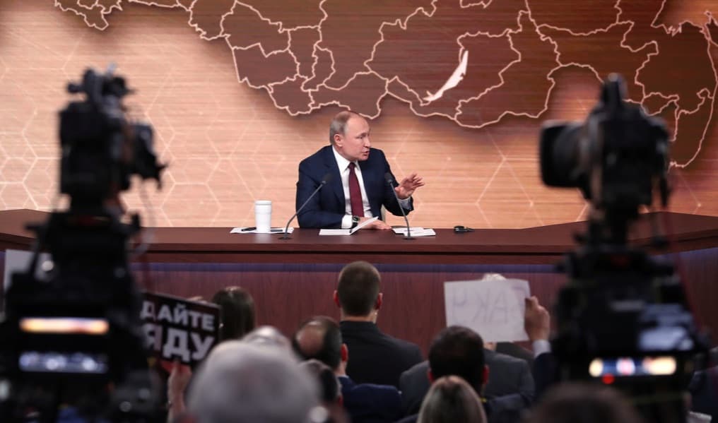 V. Putinui uždavė klausimą dėl neteisėtų Estijos saugumo veiksmų prieš Rusijos žiniasklaidą