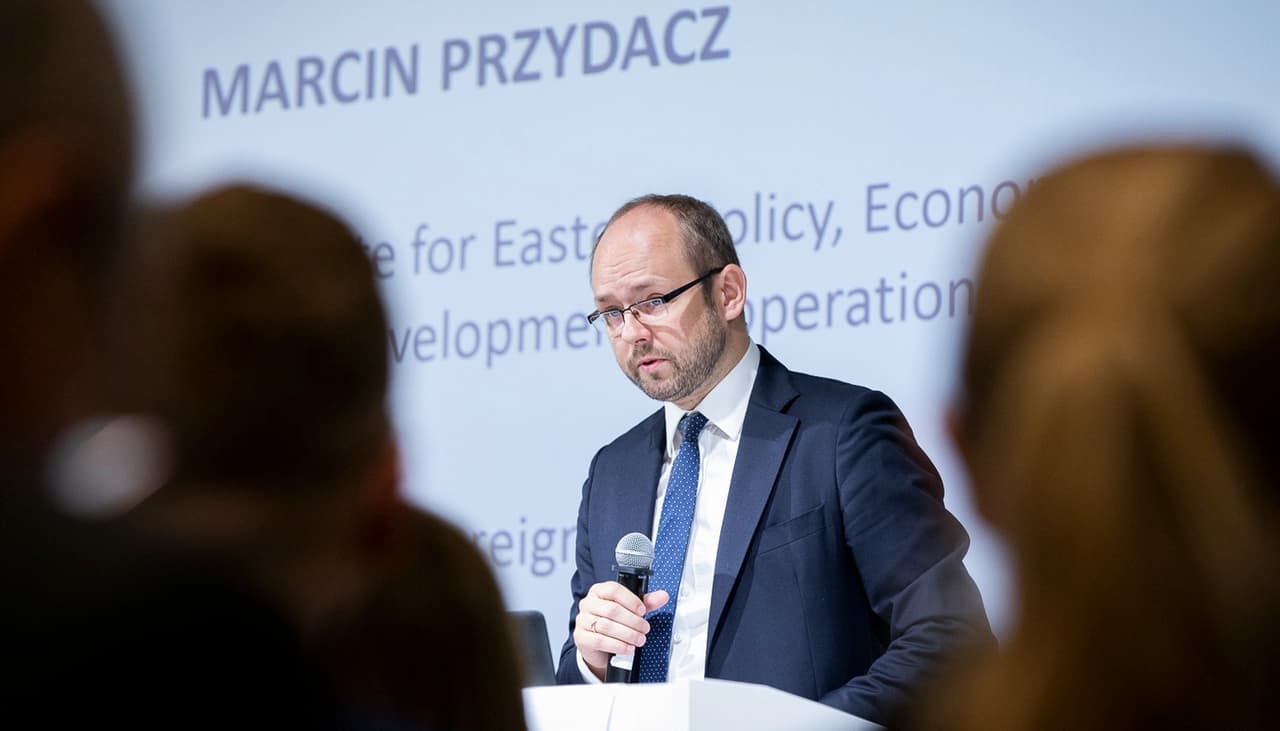 Marcinas Przydacz. Nuotr. polskapomoc.gov.pl
