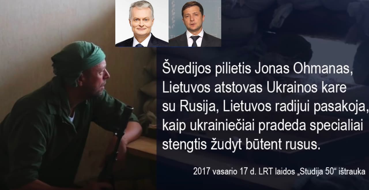 Nenuilstama ir visokeriopa Lietuvos parama Ukrainai sulaukė šios šalies vadovo padėkos laiško