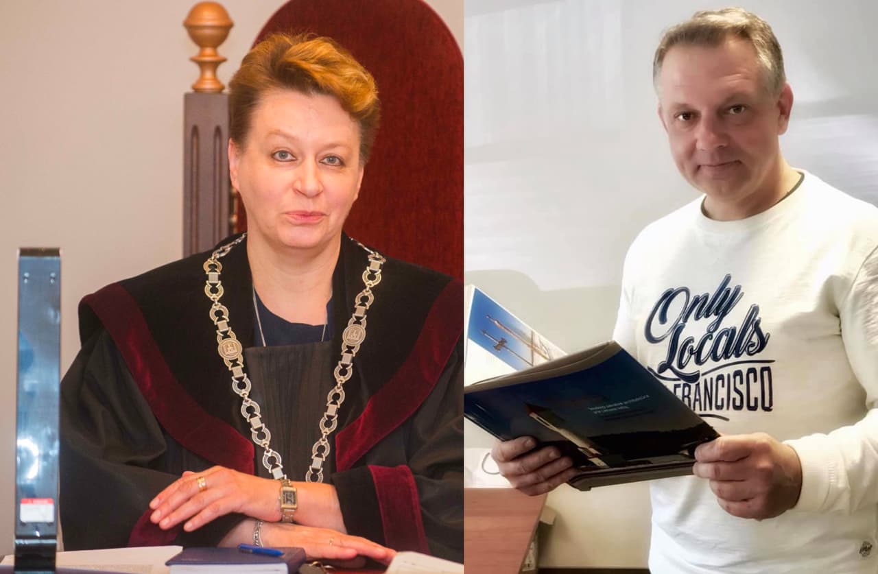 Teisėja Nijolė Žimkienė ir buvęs liberalų lyderis Eligijus Masiulis.