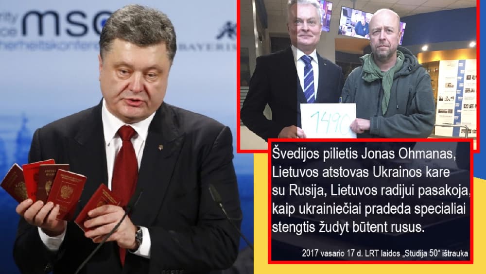Susidaro vaizdas, kad Lietuva labai nesąžiningai elgiasi Rusijos užpultos Ukrainos atžvilgiu