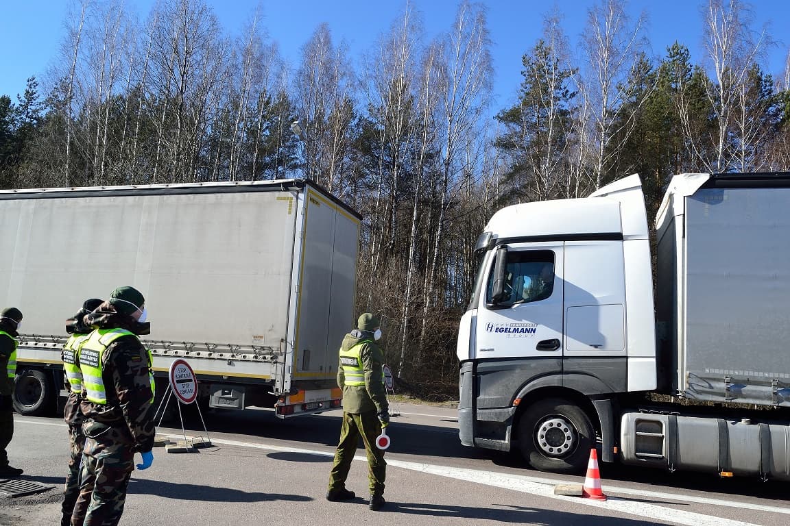 Kalvarijos pasienio postas su Lenkijos Respublika. Mindaugo Lietuvninko nuotr.