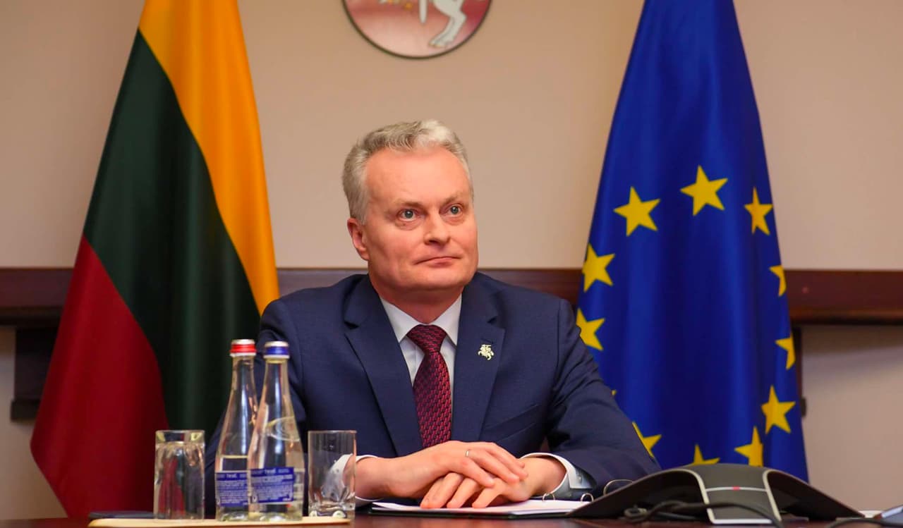 G. Nausėda ėmėsi lyderistės. Nuotr. prezidentas.lt