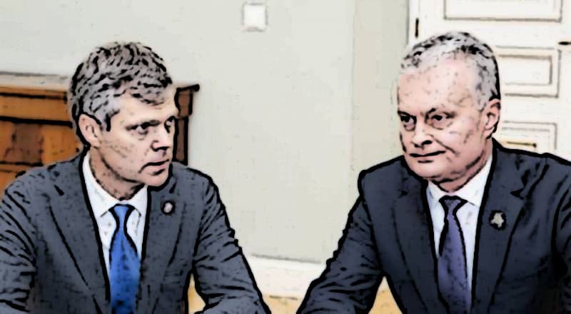D. Jauniškis ir G. Nausėda.