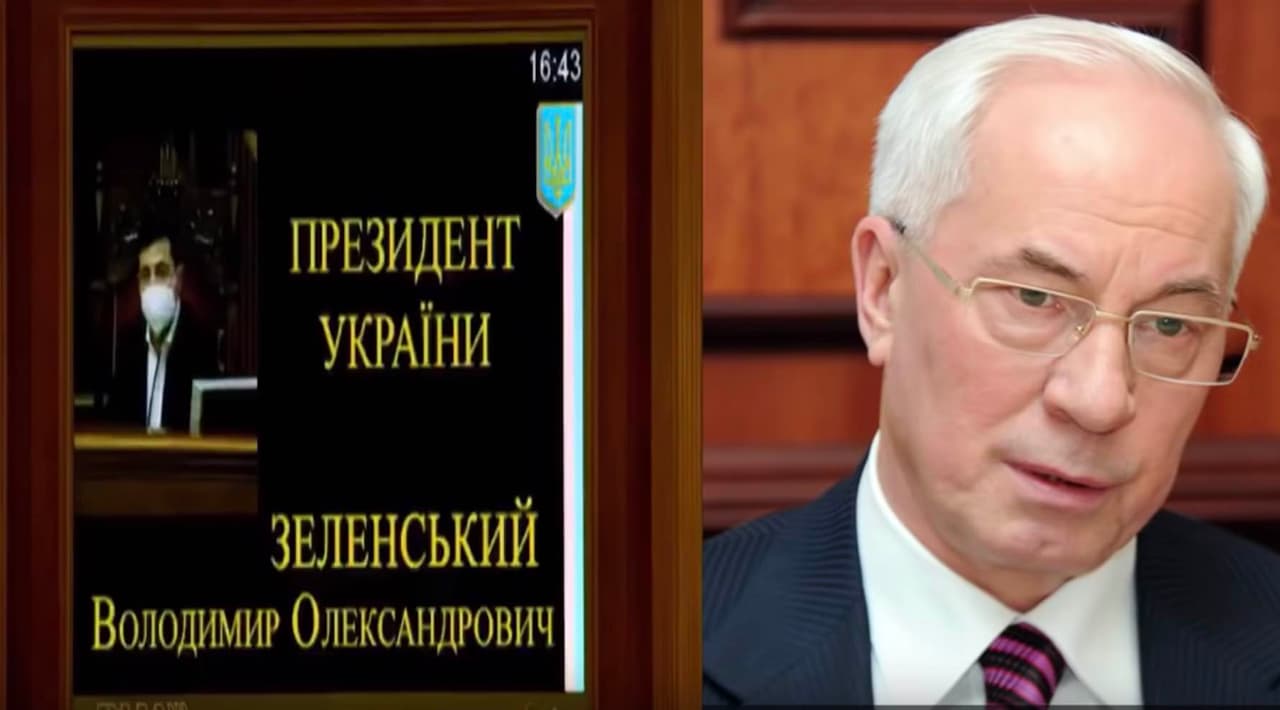 M. Azarovas dėl V. Zelenskio prarado bet kokią viltį: išdavė Ukrainą