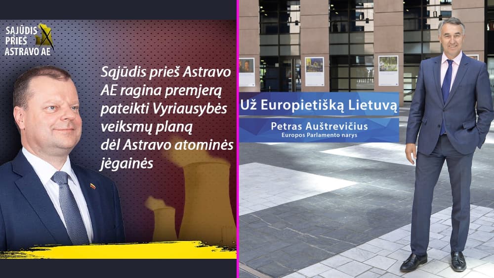 Badaujantis sąjūdžio iniciatorius uždavė aštrius klausimus premjerui Sauliui Skverneliui