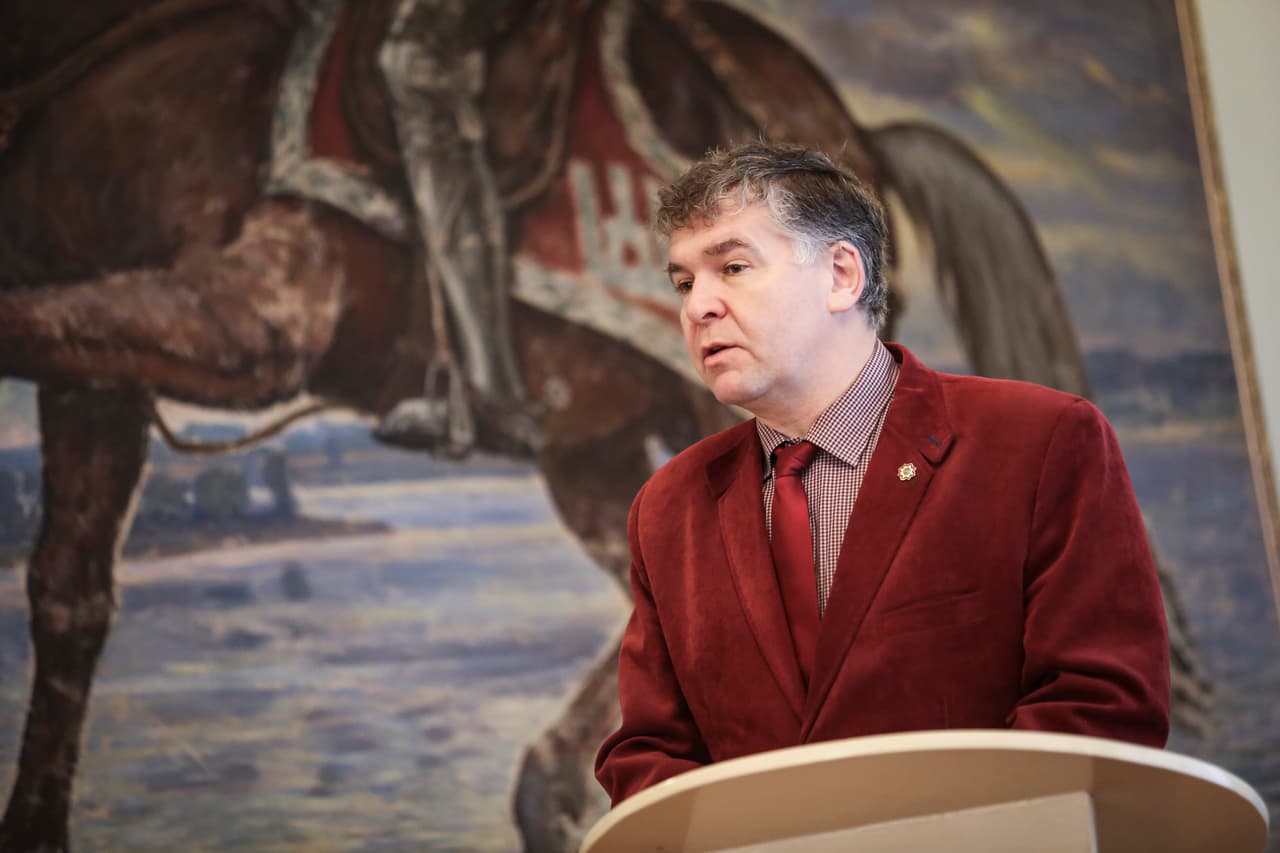 Prof. Valdas Rakutis, karo istorikas, Lietuvos kariuomenės vyresnysis patarėjas ir Klaipėdos universiteto profesorius. Srž. sp. Ievos Budzeikaitės nuotr.