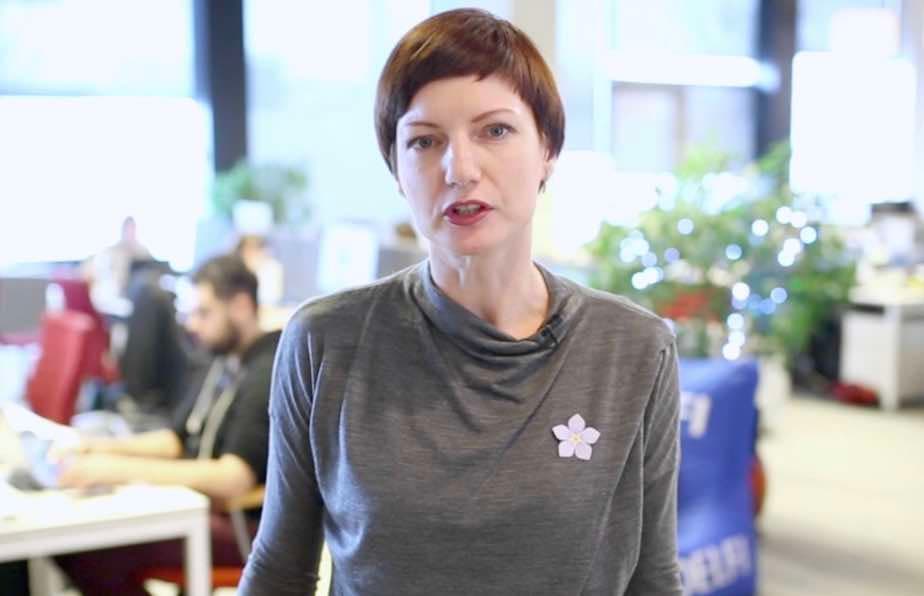 Valstybinio transliuotojo vadovė M. Garbačiauskaitė-Budrienė.