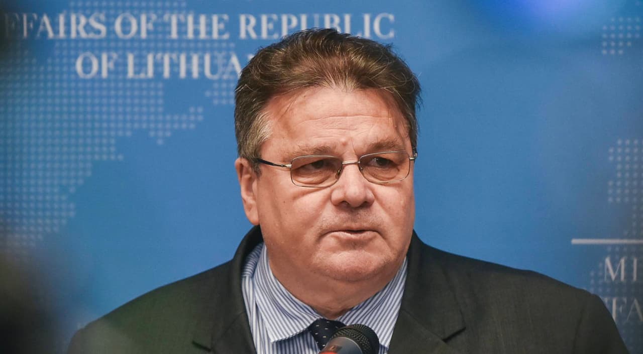Lietuvos diplomatijos vadovas L. Linkevičius. Nuotr. urm.lt